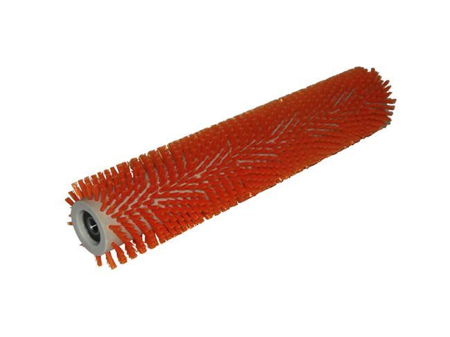 Produktbild Bürstwalze/Walzenbürste - 532/105 mm/V mit Lager - PP (Polypropylen) 0,60 mm