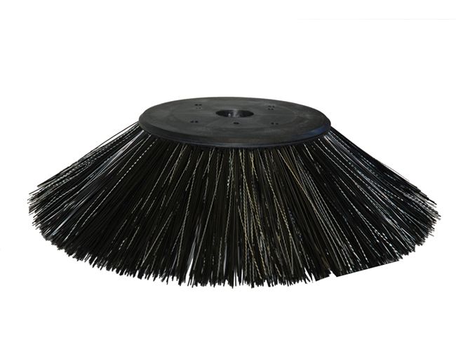 Produktbild Seitenbesen/Tellerbesen – Ø 250 mm/520/2 Reihen