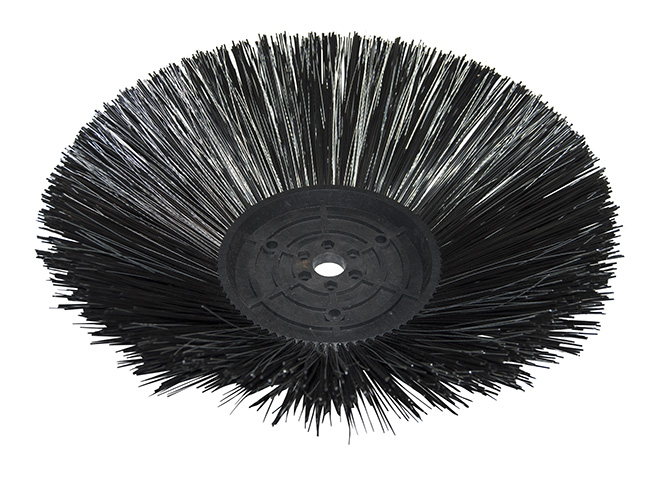 Produktbild Seitenbesen/Tellerbesen – Ø 210 mm/460 mm/3 Reihen