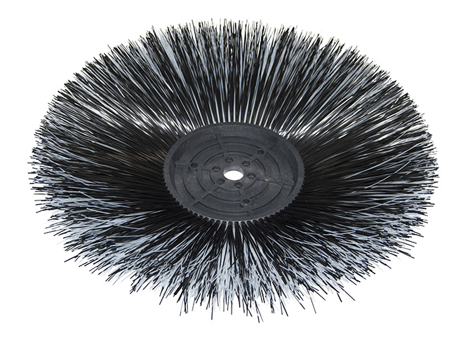 Produktbild Seitenbesen/Tellerbesen – Ø 210 mm/460 mm/3 Reihen