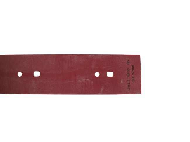 Produktbild Sauglippe hinten - Nanorade 600 x 50 x 2 mm, Nanorade rot - Shore 38