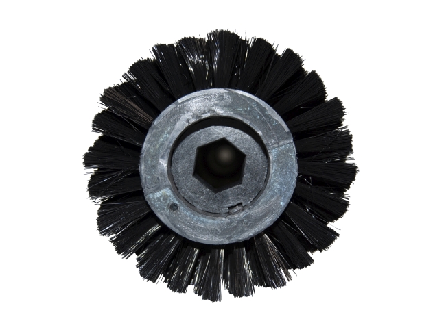 Produktbild Bürstwalze/Walzenbürste - 532/96/V mit Lager - PP (Polypropylen) 0,30 mm