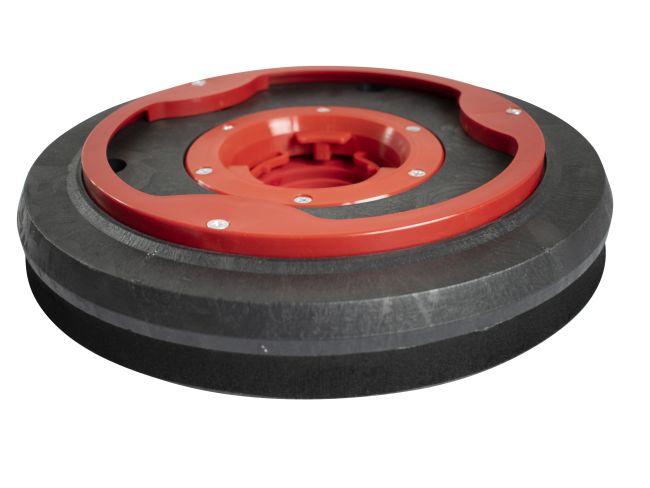 Produktbild Treibteller für Reinigungspads - Ø 340 mm für Gansow (IPC-Gansow) 50 BF 70 - roter Bürstenflansch