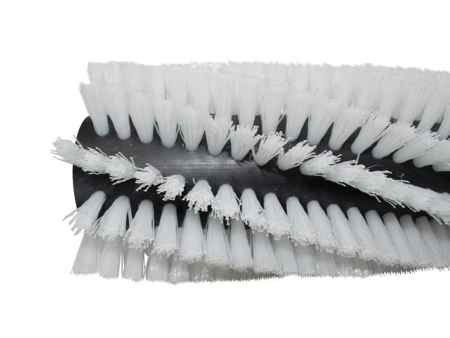 Produktbild Bürstwalze/Walzenbürste - 640/150 mm/12R V-Besatz - PP (Polypropylen) 0,70 mm