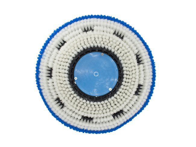 Produktbild Tellerbürste - Ø 380 mm - PP (Polypropylen) 0,30 mm weiss/weich