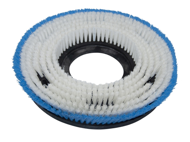 Produktbild Shampoonierbürste - Ø 330 / 355 mm - 14 ", Poly 0,3 mm glatt blau