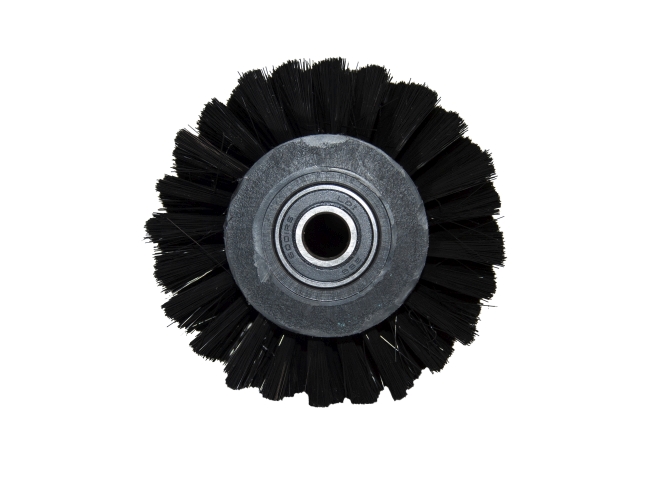 Produktbild Bürstwalze/Walzenbürste - 532/96/V mit Lager - PP (Polypropylen) 0,30 mm