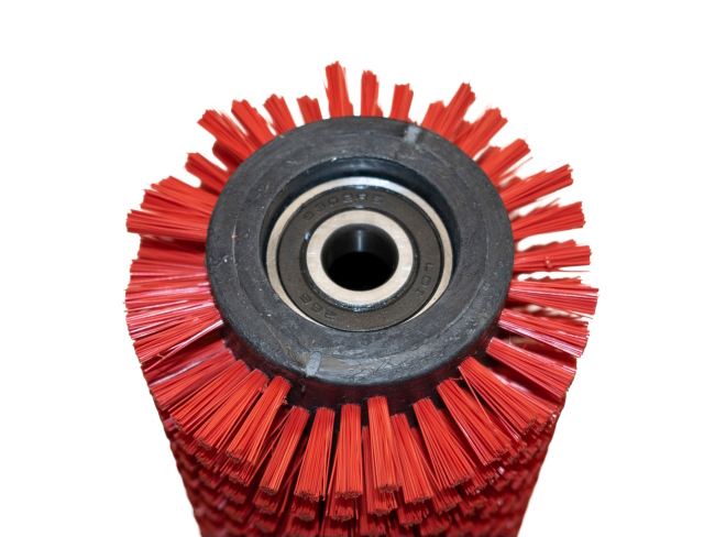 Produktbild Bürstwalze/Walzenbürste - 700 / 105 mm / mit Lager und Sternmitnehmer