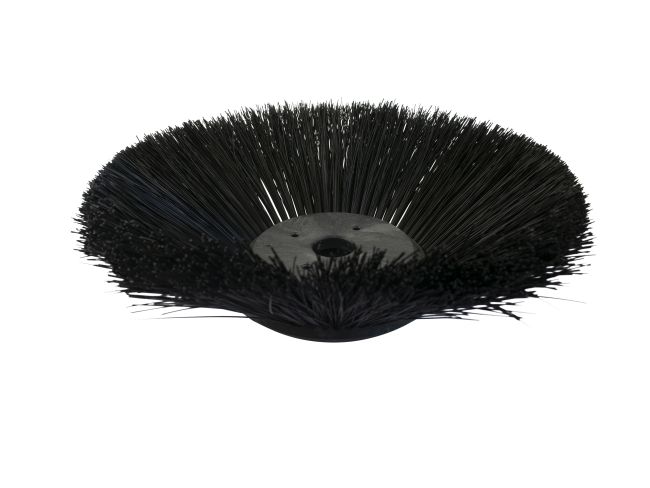 Produktbild Seitenbesen/Tellerbesen – Ø 240 mm/490 mm/2 Reihen