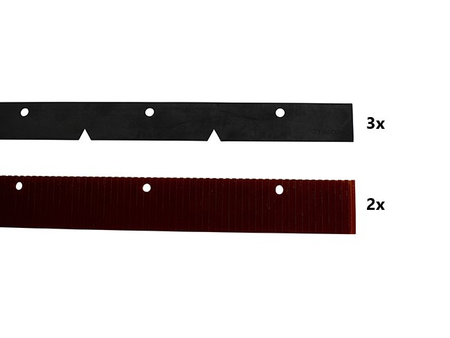 Produktbild Sauglippen-Satz (5 Stück) für Taski Combimat 600 E (gerader Saugfuss)