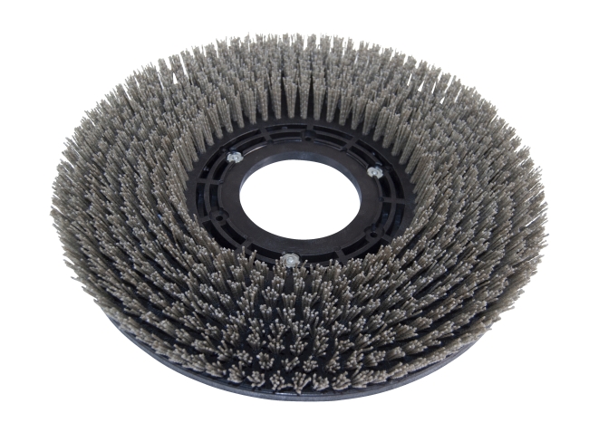 Produktbild Schleifkorn-Tellerbürste - Ø 442 mm - Grit/Tynex 1,5 mm für Kenter (Comac) Simpla 45
