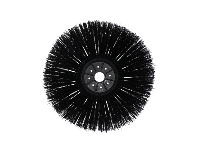 Produktbild Seitenbesen/Tellerbesen – Ø 250 mm / 480 mm