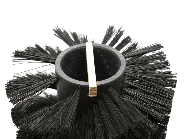 Produktbild Bürstwalze/Walzenbürste - 1110/300/8 R. S. - PP (Polypropylen) 0,70 mm schwarz