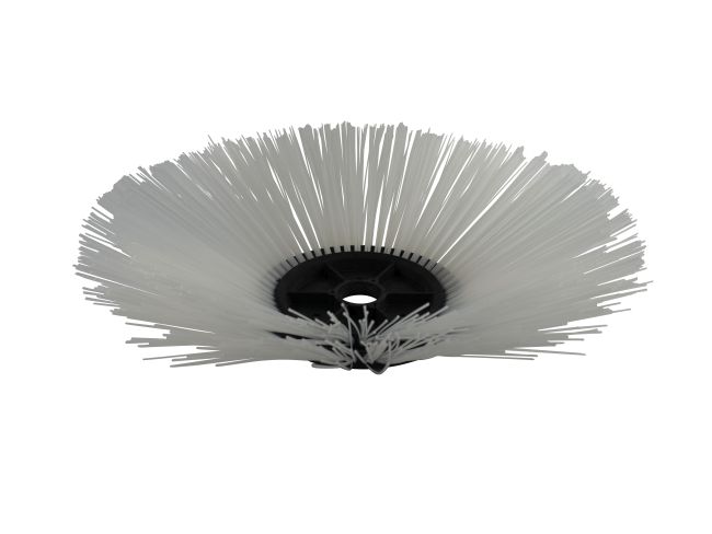 Produktbild Seitenbesen/Tellerbesen – Ø 250 / 530 mm / 2 Reihen