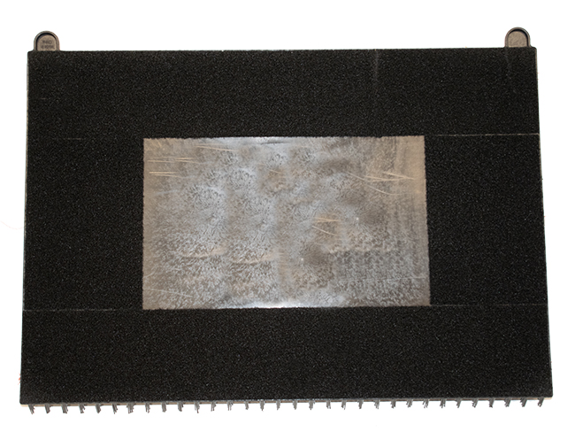 Produktbild Sonic Scrub Bürste 510 / 356 mm rechteckig, Poly 0,8 glatt rot und schwarz