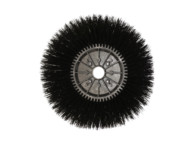Produktbild Seitenbesen/Tellerbesen – Ø 392 mm / 650 mm / 3 Reihen