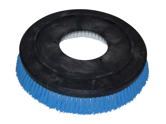 Produktbild Shampoonierbürste - Ø 330 / 355 mm - 14 ", Poly 0,3 mm glatt blau