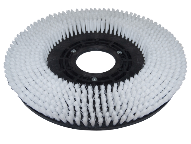 Produktbild Tellerbürste - Ø 490 / 515 mm - 20 ", Poly 0,6 mm weiß