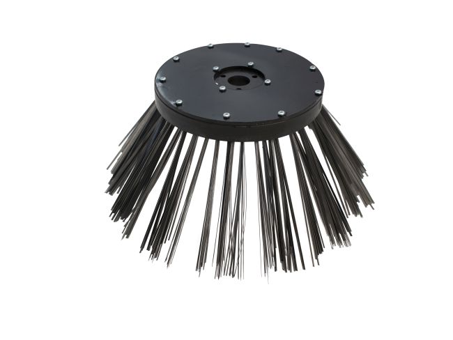 Produktbild Seitenbesen/Tellerbesen – Ø 210 mm/450 mm/2 Reihen