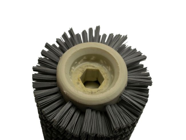 Produktbild Bürstwalze/Walzenbürste - 462/96/V mit Lager - Grit/Tynex 0,60 mm