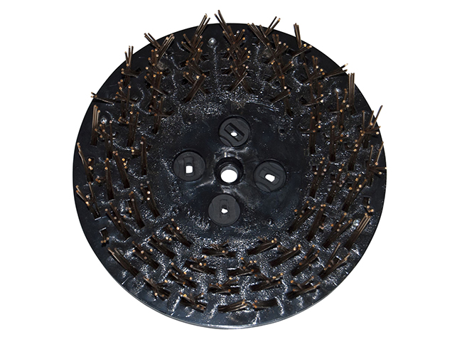Produktbild Tellerbürste - Ø 205 mm - Kupfer-Runddraht 1,6 mm für Cimex Eagle E 500