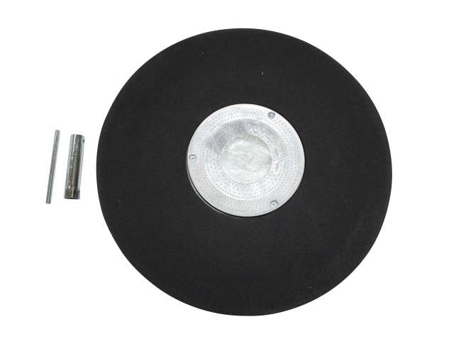 Produktbild Treibteller - Ø 405 mm, mit Gummi-Haftbelag für Schleifpapier für Nilfisk-Group 420 (bis 1985)