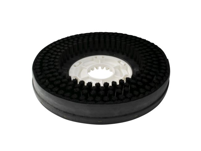 Produktbild Tellerbürste - Aquastop, Ø 330 / 355 mm - 14 ", Nylon 0,25 mm glatt schwarz