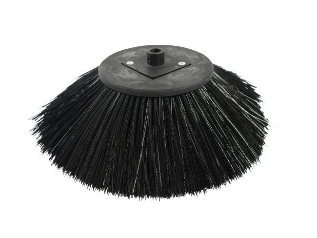 Produktbild Seitenbesen/Tellerbesen – Ø 180 mm / 420 mm / 2 Reihen