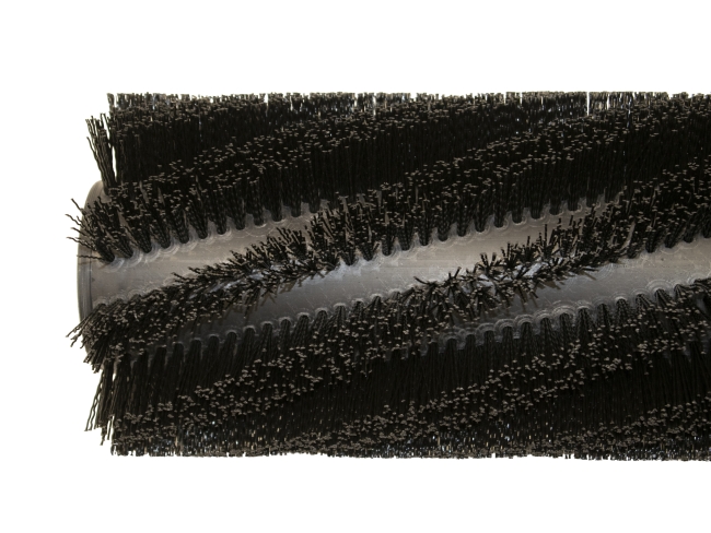 Produktbild Bürstwalze/Walzenbürste - 867/210 mm - PP (Polypropylen) 1,0 mm schwarz gewellt