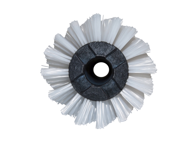 Produktbild Bürstwalze/Walzenbürste - 350/100 mm/16R V-Besatz - PP (Polypropylen) 0,50 mm