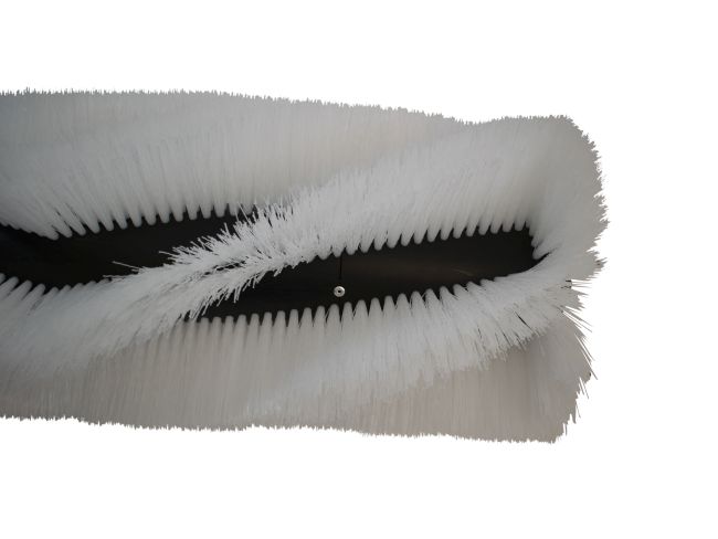 Produktbild Kehrwalze – 900 mm / 300 mm / 6x2 Reihen, mit Spritzschutz