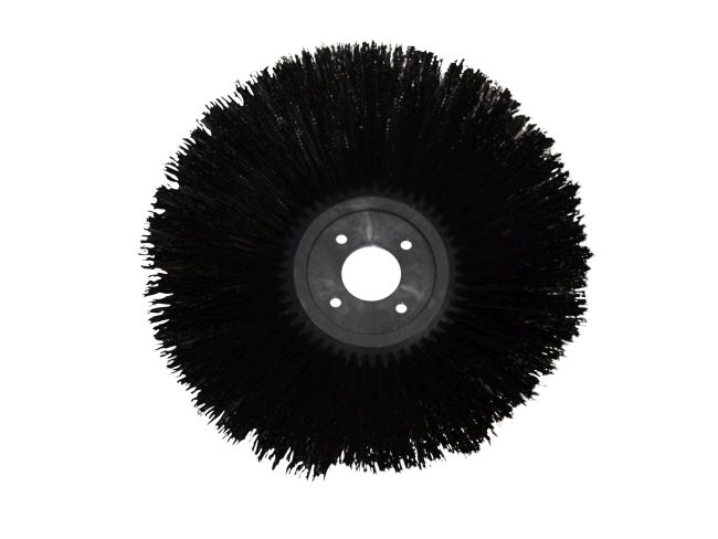 Produktbild Seitenbesen/Tellerbesen – Ø 180 mm/380 mm/2 Reihen