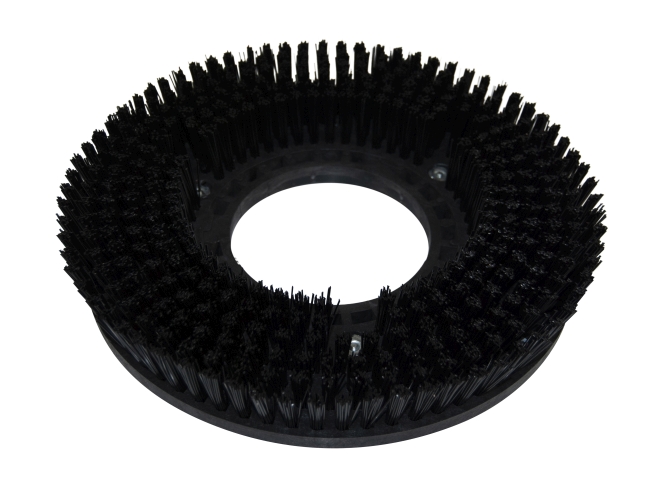 Produktbild Tellerbürste - Ø 330 / 355 mm - 14 ", Poly 1,0 mm glatt schwarz