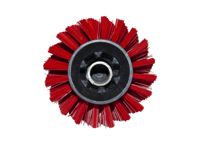 Produktbild Bürstwalze/Walzenbürste - 445 / 96 mm mit Deckel und Feder - PP (Polypropylen) 0,40 mm