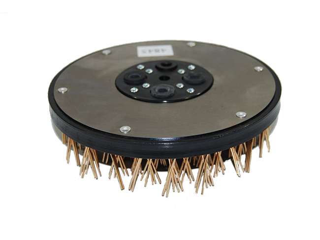 Produktbild Tellerbürste - Ø 205 mm - Kupfer-Runddraht 1,6 mm für Jani-Jack 350