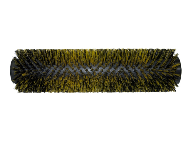 Produktbild Bürstwalze/Walzenbürste - 340 mm / 96 mm / mit Deckel, Feder und Sternmitnehmer, Hoch/Tief Borsten