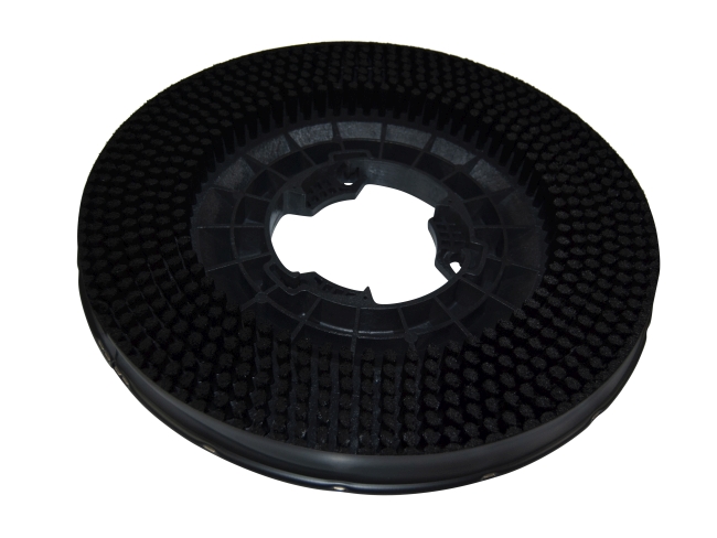 Produktbild Tellerbürste - Ø 430 mm / 460 mm - 18 ", Nylon 0,25 mm glatt schwarz