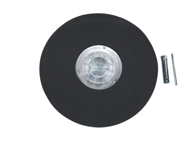 Produktbild Treibteller - Ø 405 mm, mit Gummi-Haftbelag für Schleifpapier für Nilco 451
