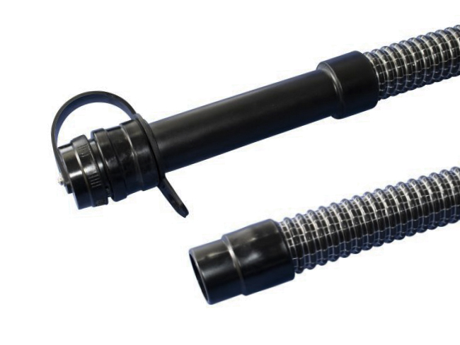 Produktbild Ablassschlauch mit Quetschtülle+Deckel, Länge 605 mm für Columbus RA 40