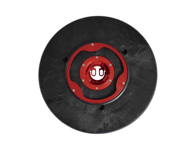 Produktbild Treibteller für Reinigungspads - Ø 530 mm für Gansow (IPC-Gansow) Titan 252 BF 100 - roter Bürstenflansch