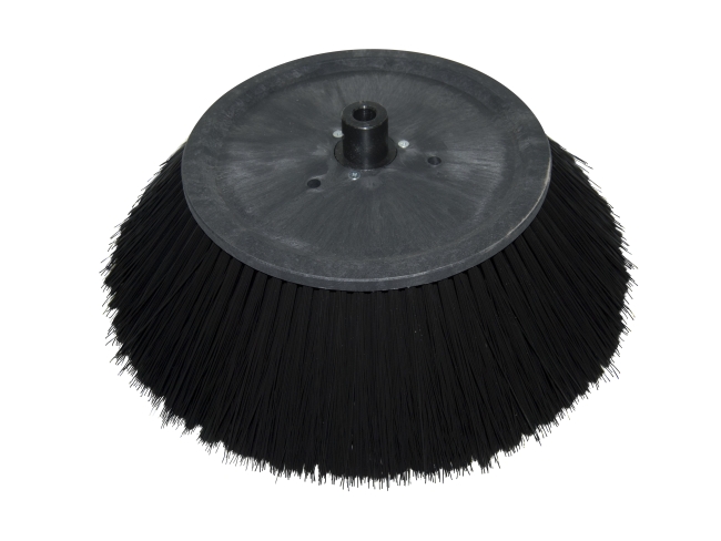 Produktbild Seitenbesen/Tellerbesen – Ø 280 mm/520 mm/3 Reihen