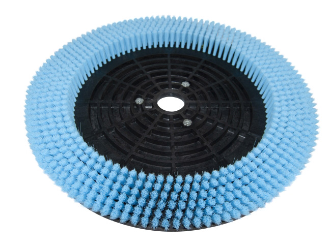 Produktbild Shampoonierbürste - Ø 530 / 555 mm - 22 ", Poly 0,3 mm glatt blau