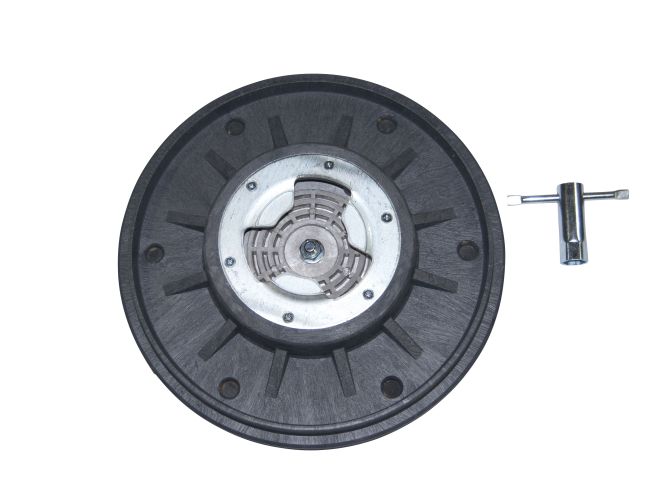 Produktbild Treibteller - Ø 370 mm, mit Gummi-Haftbelag für Schleifpapier für Janser 155 S