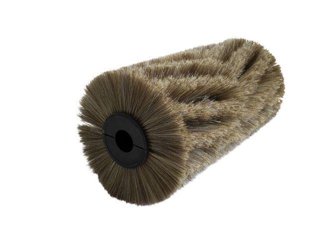 Produktbild Kehrwalze 920 / 495 mm / 14 x 2 Reihen V-Besatz / 2 Halbschalen mit Bolzen