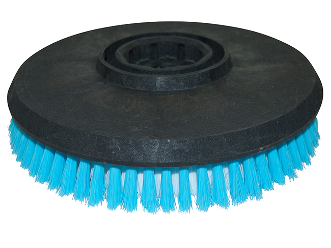 Produktbild Tellerbürste - Ø 330 / 355 mm - 14 ", Poly 0,3 mm glatt weiß