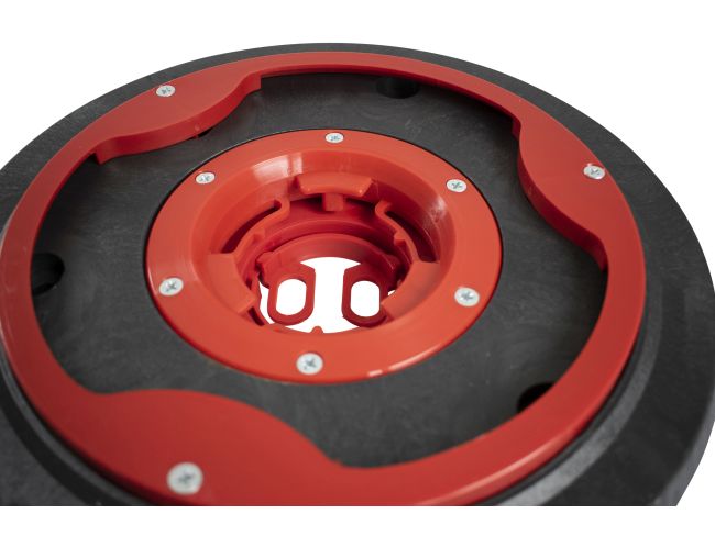 Produktbild Treibteller für Reinigungspads - Ø 340 mm für Gansow (IPC-Gansow) 97 BF 70 - roter Bürstenflansch