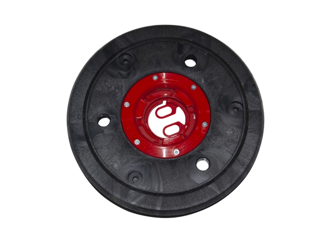 Produktbild Treibteller für Reinigungspads - Ø 340 mm für Gansow (IPC-Gansow) 119 BF 70 - roter Bürstenflansch