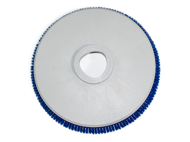 Produktbild Tellerbürste - Ø 480 / 505 mm - 20 ", Poly 0,7 mm glatt blau