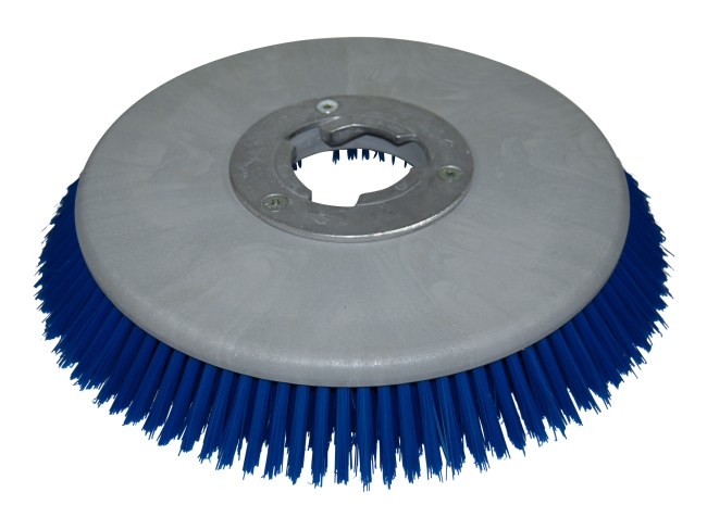 Produktbild Tellerbürste - Ø 360 / 390 mm - 15 ", Poly 0,7 mm glatt blau