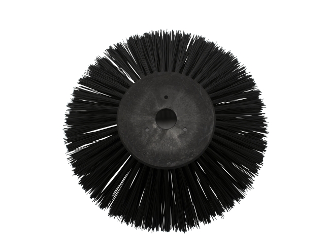 Produktbild Seitenbesen/Tellerbesen – Ø 250 mm / 600 mm / 2 Reihen